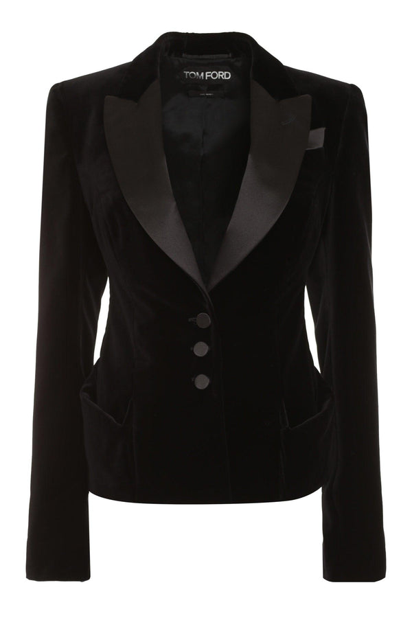 Tom Ford Velvet Blazer - Women - Piano Luigi