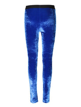 Tom Ford Velvet Leggins Blue - Women - Piano Luigi