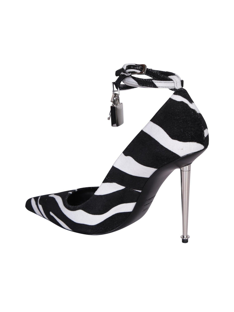 Tom Ford Zebra Motif Leather Pumps - Women - Piano Luigi