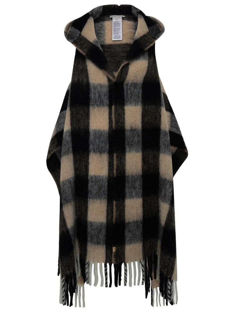 Two-tone Alpaca Blend Cape Scarf Woolrich - Women - Piano Luigi