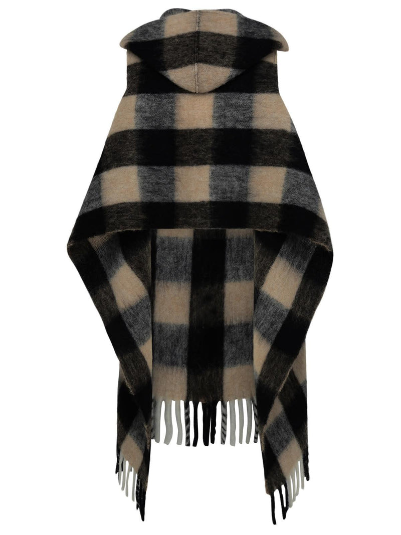 Two-tone Alpaca Blend Cape Scarf Woolrich - Women - Piano Luigi