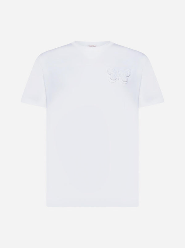 Valentino Butterfly Cotton T-shirt - Men - Piano Luigi