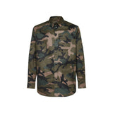 Valentino Camouflage Print Shirt - Men - Piano Luigi