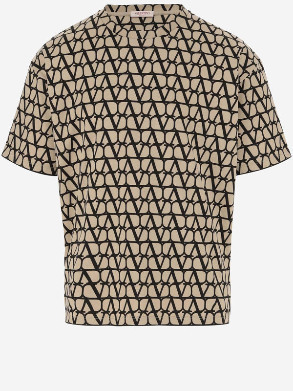 Valentino Cotton T-shirt With Iconographe Toile Print - Men - Piano Luigi