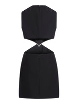 Valentino Dress Solid Crepe Couture - Women - Piano Luigi