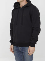 Valentino Hoodie With Toile Iconographe Hood - Men - Piano Luigi