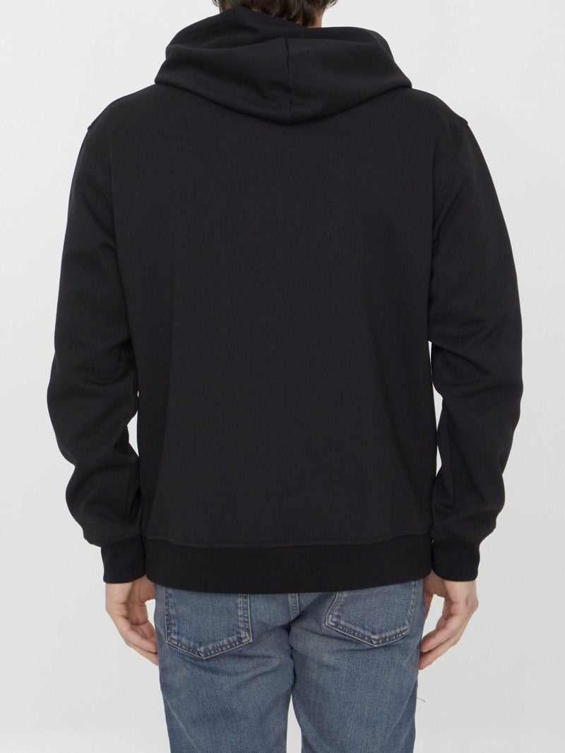 Valentino Hoodie With Toile Iconographe Hood - Men - Piano Luigi