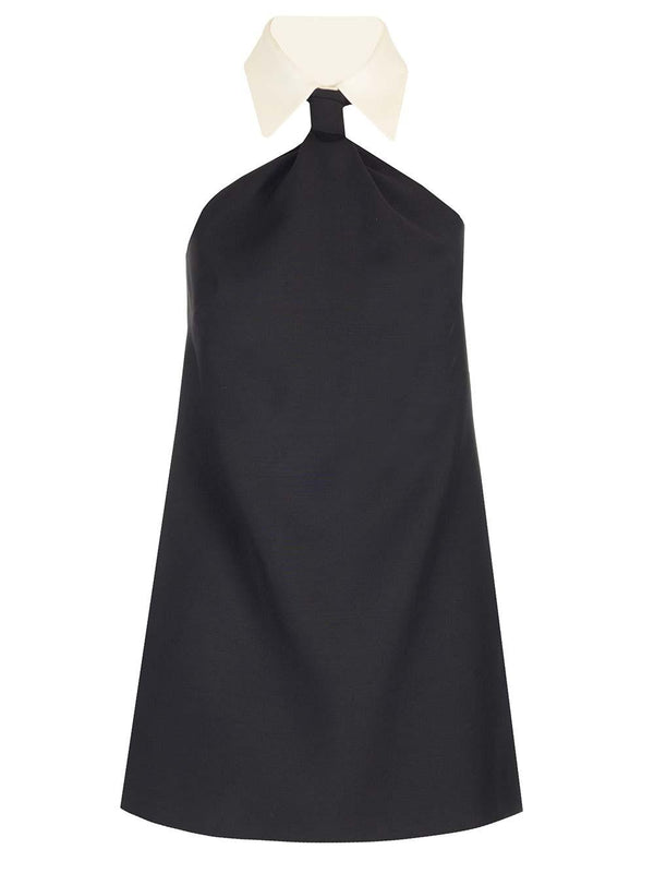 Valentino Mini Dress In Crepe Couture - Women - Piano Luigi