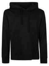 Valentino Plain Ribbed Hoodie - Men - Piano Luigi