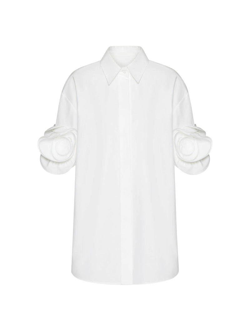 Valentino Shirt Solid Compact Popeline - Women - Piano Luigi