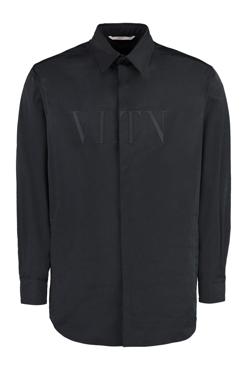 Valentino Technical Fabric Overshirt - Men - Piano Luigi