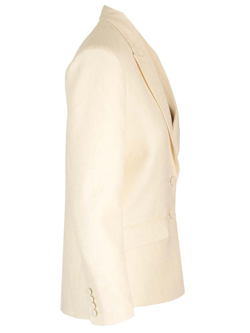 Valentino toile Iconographe Blazer - Women - Piano Luigi