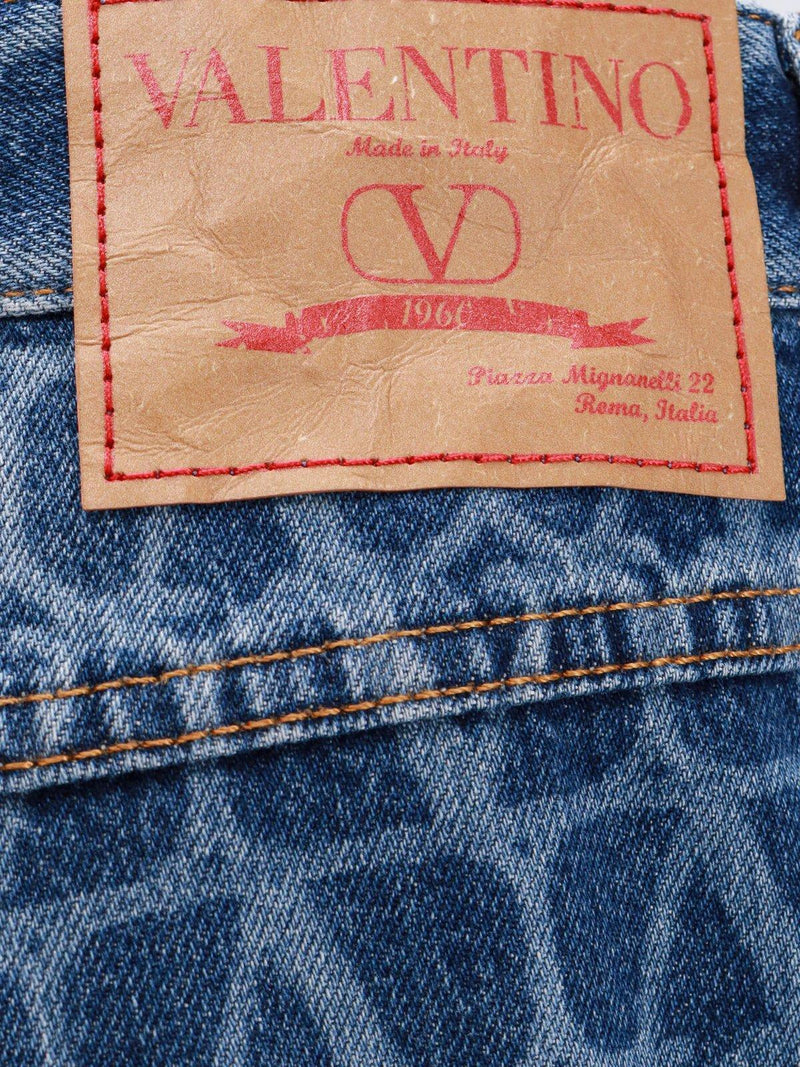 Valentino Toile Iconographe Motif Jeans - Men - Piano Luigi