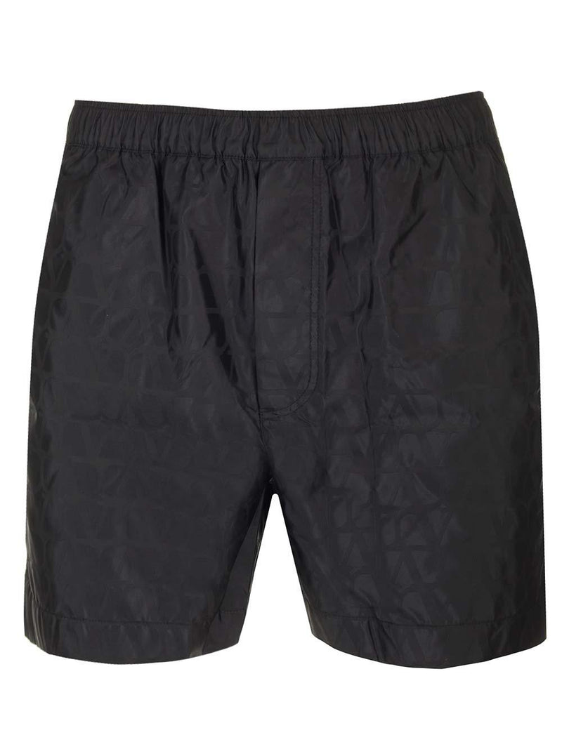 Valentino toile Iconographe Swim Shorts - Men - Piano Luigi