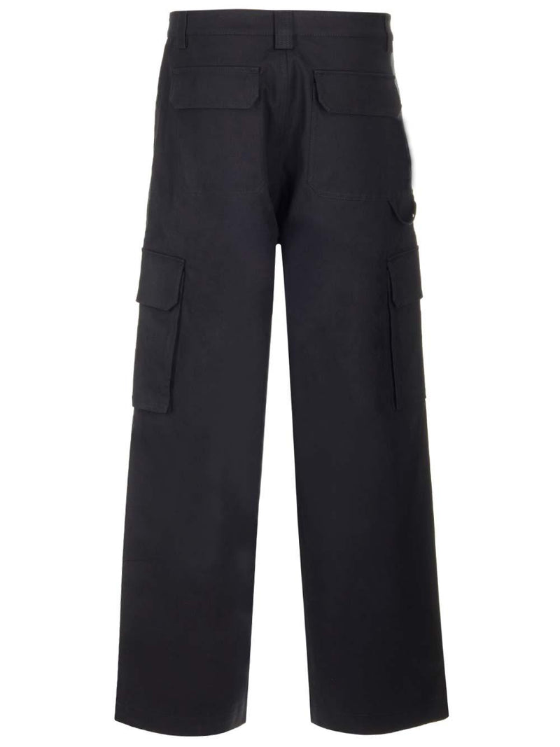 Valentino Wide Leg Cargo Trousers - Men - Piano Luigi