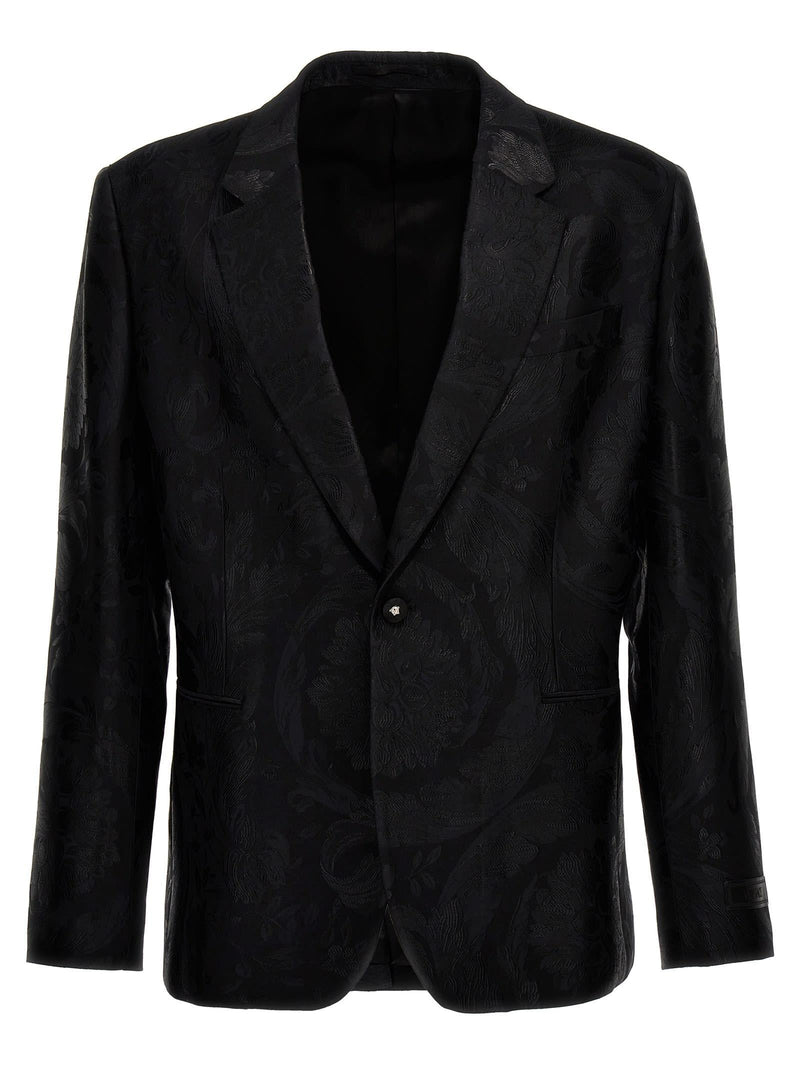 Versace barocco Jaquard Blazer - Men - Piano Luigi