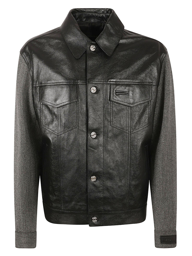 Versace Buttoned Cargo Jacket - Men - Piano Luigi