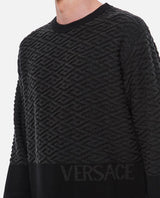 Versace Cotton Crewneck Sweater - Men - Piano Luigi