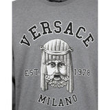 Versace Cotton Crewneck Sweatshirt - Men - Piano Luigi