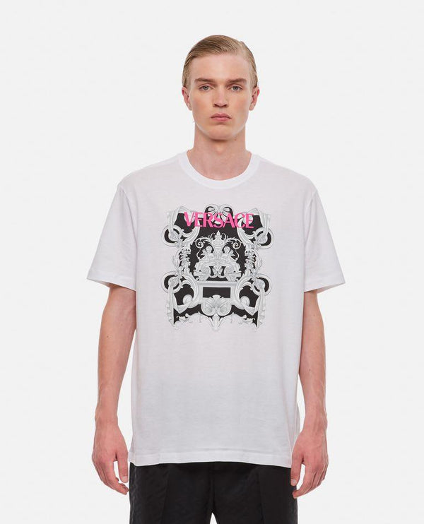 Versace Cotton Crewneck T-shirt - Men - Piano Luigi