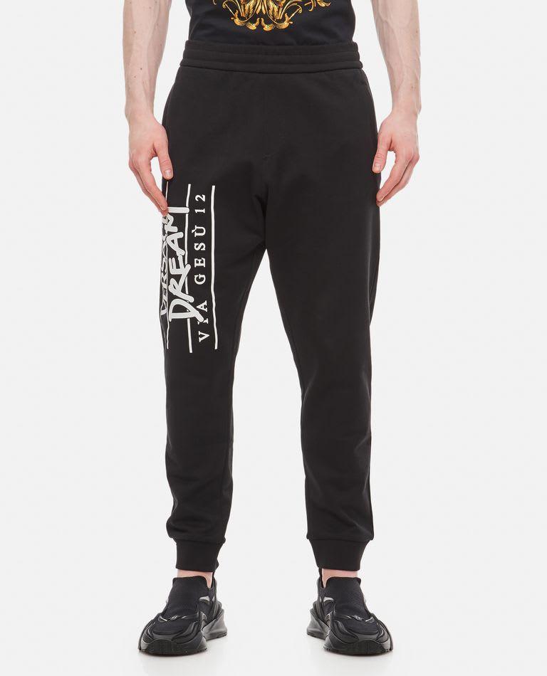 Versace Cotton Sweat Pants - Men - Piano Luigi