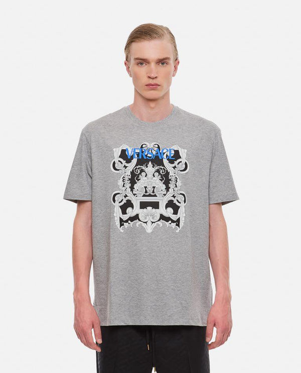 Versace Crewneck Cotton T-shirt - Men - Piano Luigi