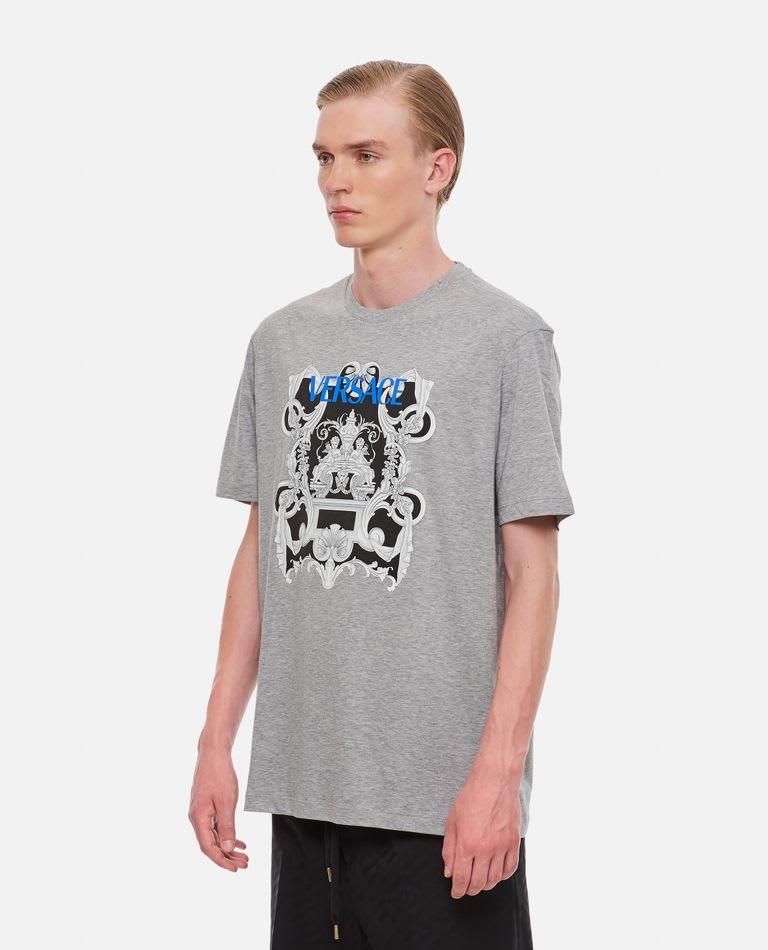 Versace Crewneck Cotton T-shirt - Men - Piano Luigi