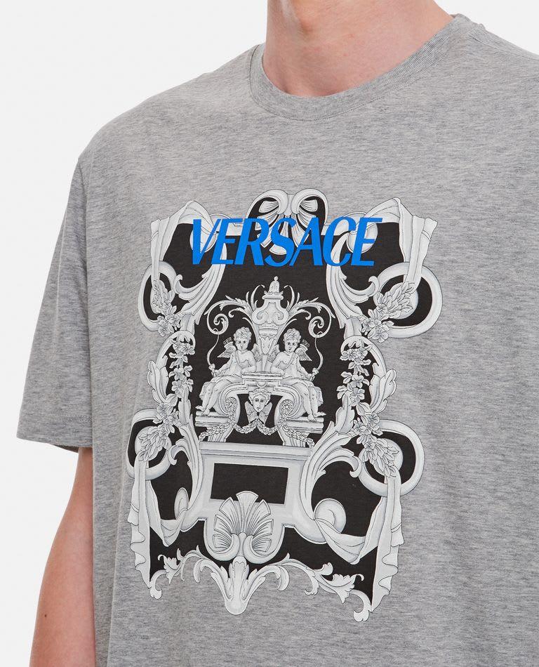 Versace Crewneck Cotton T-shirt - Men - Piano Luigi