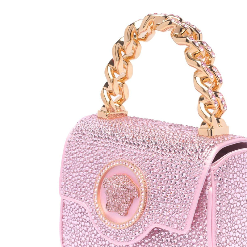 Versace Crystal La Medusa Mini Bag - Women - Piano Luigi