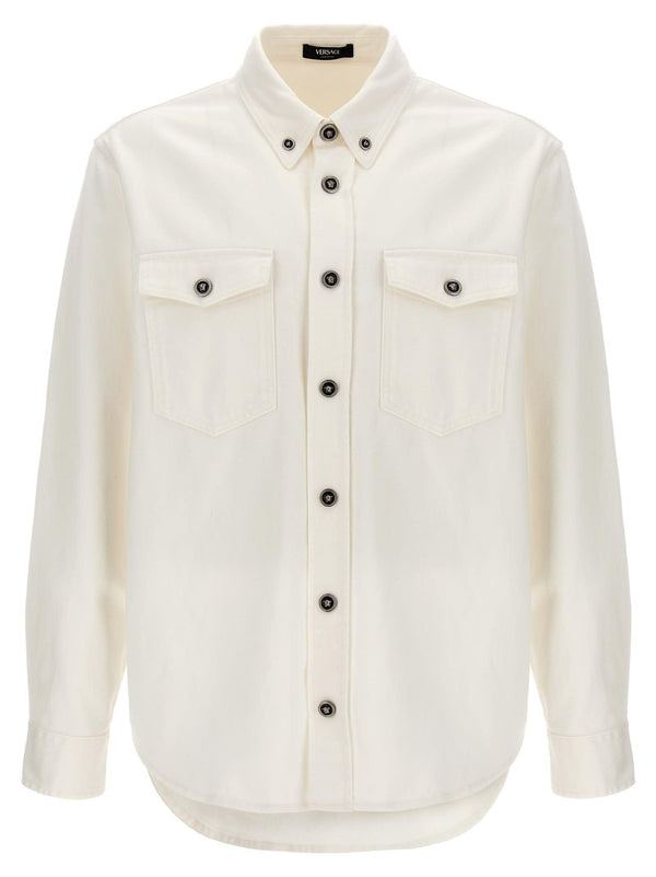 Versace Denim Overshirt - Men - Piano Luigi