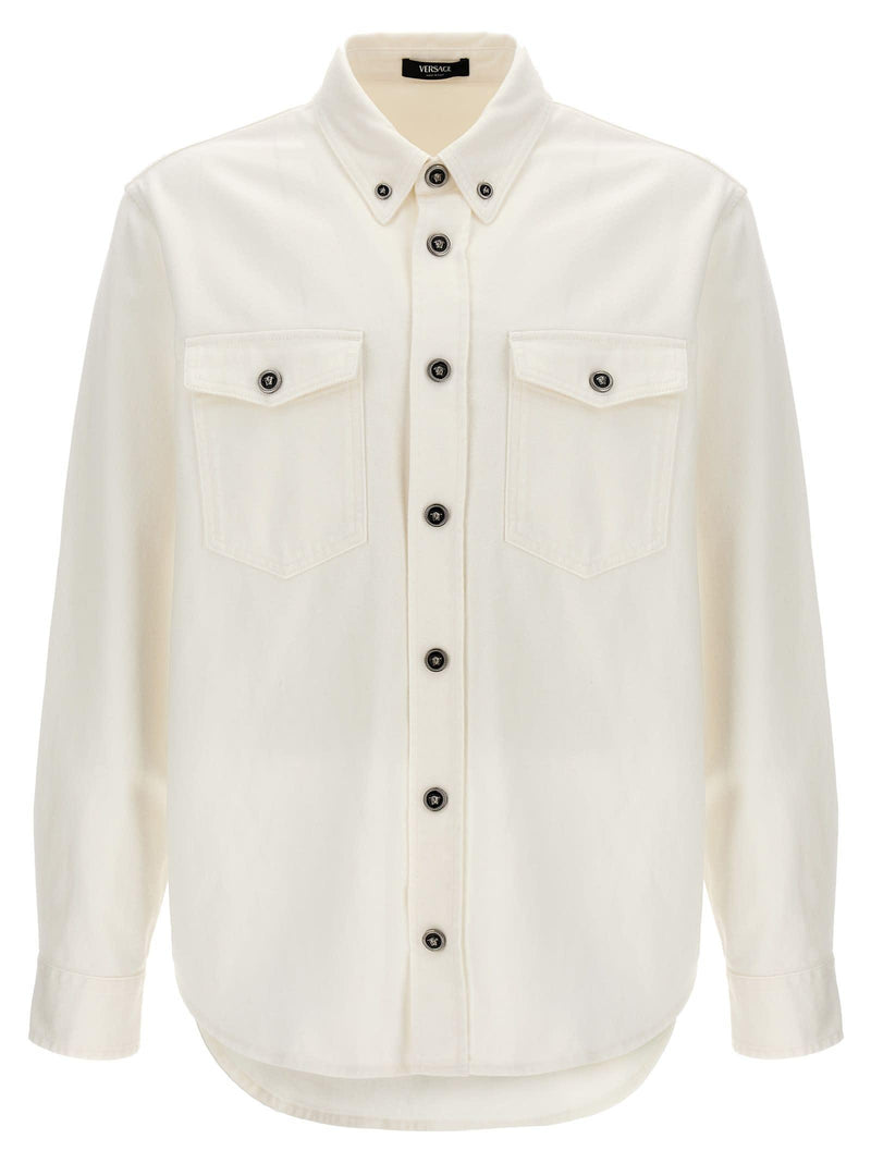 Versace Denim Overshirt - Men - Piano Luigi