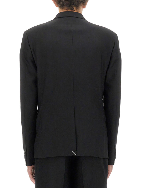 Versace Double-breasted Blazer - Men - Piano Luigi