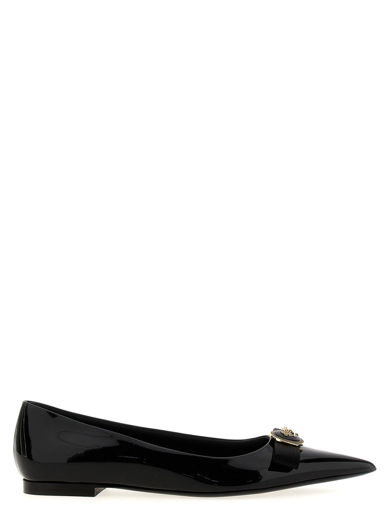 Versace gianni Ribbon Ballet Flats - Women - Piano Luigi