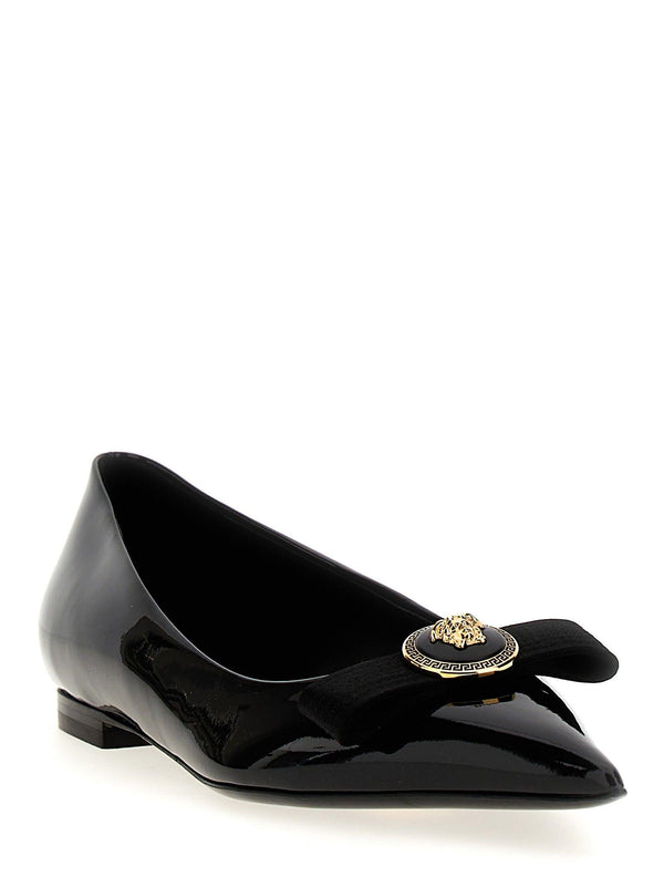 Versace gianni Ribbon Ballet Flats - Women - Piano Luigi