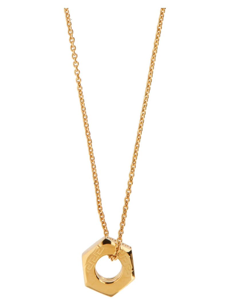 Versace Greek Nuts &amp; Bolts Necklace - Women - Piano Luigi