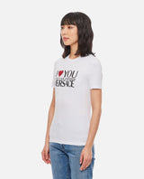 Versace I Love You Jersey T-shirt - Women - Piano Luigi