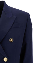 Versace Inforrmal Double Breasted Blazer - Women - Piano Luigi