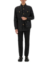 Versace Jacquard Baroque Shirt - Men - Piano Luigi