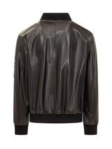 Versace Leather Blouson - Men - Piano Luigi