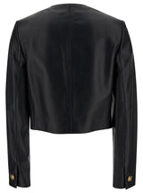 Versace Leather Jacket - Women - Piano Luigi