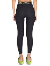 Versace Leggings Con Logo barocco/medusa - Women - Piano Luigi