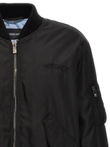 Versace Logo Bomber Jacket - Men - Piano Luigi