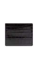 Versace Logo-plaque Embossed Cardholder - Men - Piano Luigi