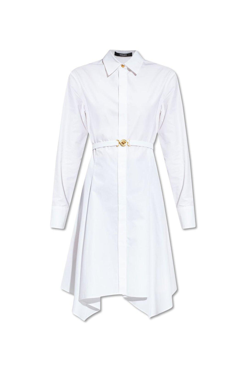 Versace Long-sleeved Shirt Dress - Women - Piano Luigi