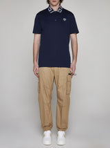 Versace Medusa And Greca Cotton Polo Shirt - Men - Piano Luigi