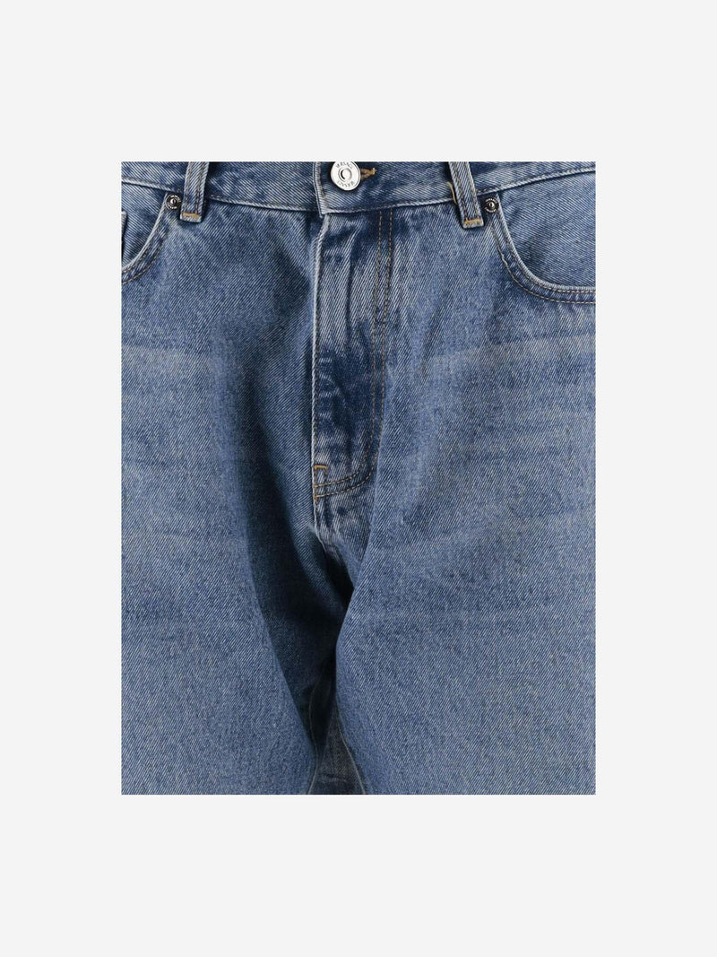 Versace Medusa Cotton Denim Jeans - Men - Piano Luigi