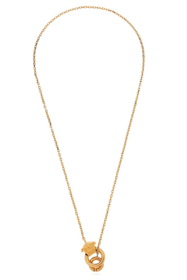 Versace Medusa Rolo-chained Polished Finish Necklace - Women - Piano Luigi