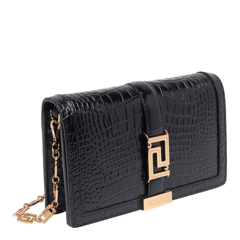 Versace Mini Greca Goddess Crossbody Bag - Women - Piano Luigi