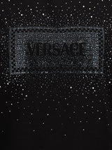 Versace Rhinestone Logo T-shirt - Men - Piano Luigi