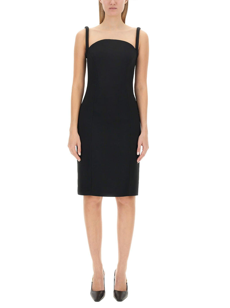 Versace Rolled Midi Dress - Women - Piano Luigi